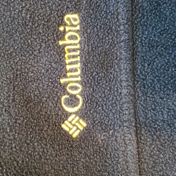 Columbia men's large blue and gray full zip fleece jacket - Picture 4 of 6